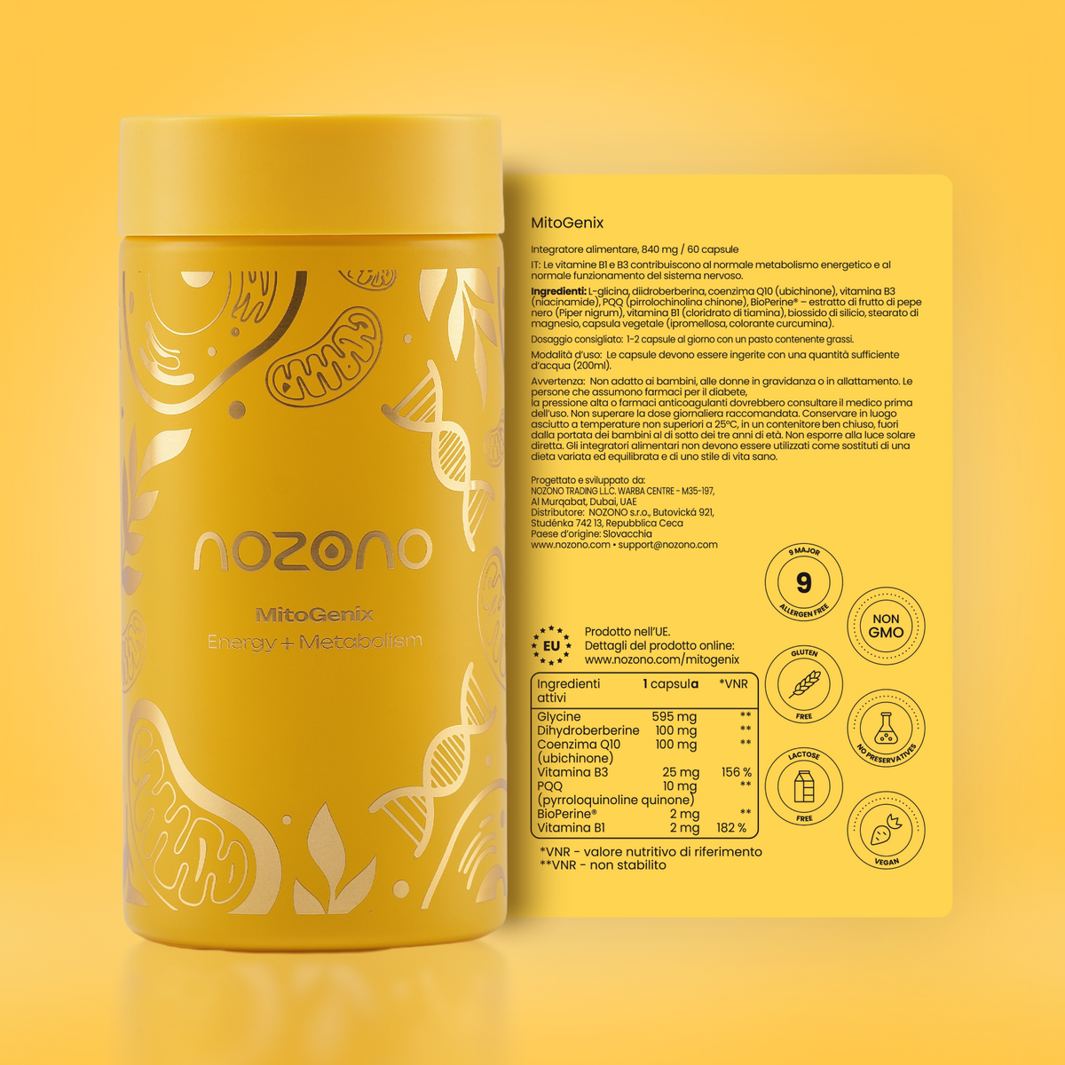 NOZONO® Metabolic Clarity Stack